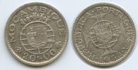 Mosambik 20 Escudos Silber H0671 - Mozambique Portuguese Colony -