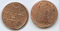 Österreich Wien Kunstmedaille Zobl M#6709 - Weihnachtsmedaille Mut Menschen -