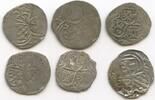 Erzbistum Salzburg 6 Stück Zweier (6 x 2 Pfennige) Lot GB1015 - Johann Jakob Khuen von Belasi, Ernst von Bayern -