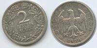 Deutsches Reich Weimar 2 Reichsmark S0226 - RAR Germany Weimar Republic -