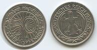 Deutsches Reich 50 Reichspfennig G10075 - Germany Weimar Republic -