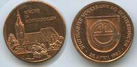 Deutschland Bundesrepublik Baden-Württemberg Bronzemedaille GY711 - Volksbank Stuttgart AG Echterdingen - Kirche in Echterdingen -