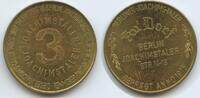 Deutschland Berlin Wertmarke Jeton Token G13770 - Ku-Dorf Berlin 3 Joachimstaler -