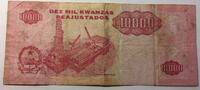 Angola 10.000 Kwanzas reajustados GB524 - Banknote - National Bank of Angola -