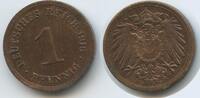 Deutsches Reich Kaiserreich 1 Pfennig G9607 - Germany Empire Wilhelm II. -