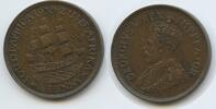 Südafrika ½ Penny (Half Penny) K41 - RAR Ship Dromedaris - King George V. 1910-1936 South Africa Zuid-Afrika -