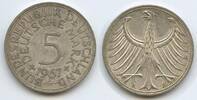 Deutschland Bundesrepublik 5 Deutsche Mark S0259 - Silberadler Germany Eagle BRD -