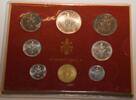 Vatikan Italien-Kirchenstaat Offizieller Kursmünzensatz GN220 - Original Coin Mint Set KMS Papst Paul VI. 1963-1978 -