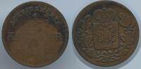 Schwarzburg-Rudolstadt ¼ Kreuzer G14041 - Friedrich Günther 1807-1867 -
