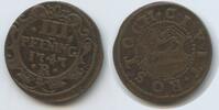 Mecklenburg-Rostock Stadt 3 Pfennig G6866 - City of Rostock -