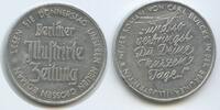 Deutschland Berlin Medaille Werbemedaille T345 - Berliner Illustrirte Zeitung - Lesen Sie Donnerstag unseren Grossen Roman -