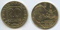Österreich 2.Republik 1945-2001 20 Schilling G12240 - Hugo Von Hofmannsthal 1874-1929 Austria -