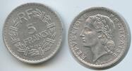 5 Francs 1945 C Frankreich G9244 - Castelsarrasin France Vorzüglich