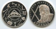 Deutschland Bundesrepublik Silbermedaille M#5804 - Andreas - Die 12 Apolstel -