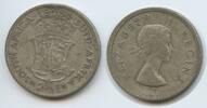 Südafrika 2½ Shillings Silber H0713 - Queen Elisabeth II. South Africa -