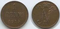 Finnland 1 Penni G9725 - Finland Zar Nikolaus II. 1894-1917 von Russland -