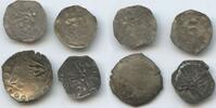 Mittelalter 4 Münzen Lot - Pfennig Schüsselpfennig M#6346 - Nicht näher bestimmt -