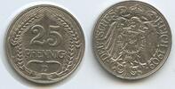 Deutsches Reich Kaiserreich 25 Pfennig G4659 - RAR Wilhelm II. 1888-1918 Germany Empire Munich -