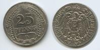 Deutsches Reich Kaiserreich 25 Pfennig G4634 - Wilhelm II. 1888-1918 Germany Empire Munich -