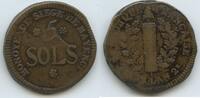 Mainz Siege of Mainz 5 Sols G6928 - Friedrich Karl Joseph - City under siege of Mainz German states -
