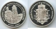 Österreich Oberösterreich Silbermedaille M1093 - 800 Jahre Enns - Älteste Stadt Österreichs -