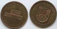 Deutschland Bundesrepublik Baden-Württemberg Medaille Souvenir Token G15367 - Kreissparkasse 22.1.1977 Nattheim in neuen Räumen -