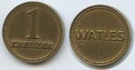 Italien Wertmarke 1 Kreuzer Jeton Token G15390 - Watles - Vinschgau Südtirol -