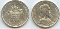 5 Pengö Silber 1938 BP Budapest Ungarn Magyar Királyság M#8244 - 900 Jahre St.Stephan Hungary Vorzüglich