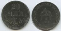 Ungarn Kaiserreich 20 Filler G14915 - Karl I. 1916-1918 Hungary -