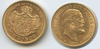 Schweden 10 Kronor Gold M#5492 - Oscar II. 1872-1907 Svergie Sweden -