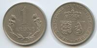 1 Krone 1964 CS Grönland G2848 - Greenland Ice bear Eisbär Vorzüglich