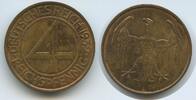 Deutsches Reich Weimar 4 Reichspfennig G10470 - Brüning-Taler Germany Weimar -