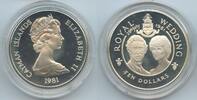 Kaiman-Inseln - Cayman Islands 10 Dollars Silber G0323 - Royal Wedding of Prince Charles & Lady Diana Spencer - Falkland Islands -