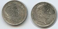 25 Öre (25 Øre) 1894 VBP Dänemark G7399 - RAR Christian IX. 1863-1906 Denmark Vorzüglich, Patina