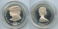 Bahamas 10 Dollars Silber G0217 - Royal Wedding 1981 – Wedding of Prince Charles and Lady Diana Spencer -