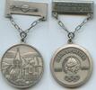 Deutschland Bundesrepublik Bayern Medaille 7.Wasserscheide Volksskilauf GX634 - Wüstenselbitz i.Fr.W. - Hämäläinen Olympiasieger 1960 50 km -