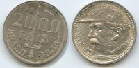 Brasilien 2000 Reis Silber M#6568 - Marshall Luiz Alves de Lima, Duke of Caxias - Brazil -