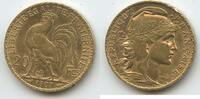 Frankreich 20 Francs Gold M#5461 - Marianne Rooster - Dritte Republik 1870-1940 -