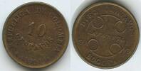 10 Centavos Leprosarium Coinage 1901 B Bogota Mint Kolumbien G2560 - LAZARETO - Leprosarium Coinage Colombia - Leper colony token Sehr Schön - Vo...
