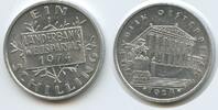 Österreich Länderbank Graz Medaille wie 1 Schilling G8302 - Länderbank Weltspartag 1974 - Parlament Wien -