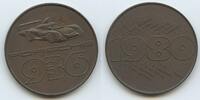 Deutschland Kalendermedaille Bronze PA885 - Porsche 936 - Feiertage 1980 -