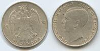 Serbien Königreich Jugoslawien 20 Dinara Silber H0322 - Yugoslavia Petar II. 1934-1945 Kingdome -
