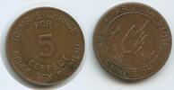 Vereinigten Staaten von Amerika SalesTax Commission Token Jeton Wertmarke M282 - Arizona State - To make Change for 5 correct Sales Tax Payment -