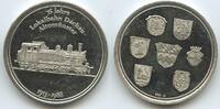 Deutschland Bundesrepublik Medaille PA637 - 75 Jahre Lokalbahn Dachau-Altomünster - Lokomotive -