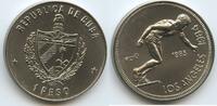 Kuba Cuba 1 Peso M#5940 - Olympic Games, Los Angeles 1984 Runner - Cuba -