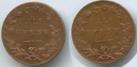 Großbritannien Great Britain United Kingdom Half Penny Spielgeld M#6954 - Spielmarke Rechenpfennig -