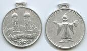 Deutschland Bundesrepublik Bayern Alte Medaille GY719 - Frauenkirche - Münchner Kindl Edelweiss - Munich Germany Bavaria -