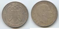 Jugoslawien Königreich 50 Dinara Silber M#5930 - Peter II. 1934-1945 King of Yugoslavia -