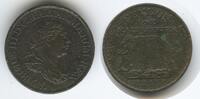Ceylon 1/2 Stuiver G6090 - George III. Elephant -