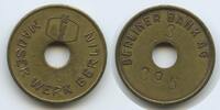 Deutschland Bundesrepublik Berlin Wertmarke Jeton Token G5003 - Mauser Werke Berlin (Waffenhersteller) - Eingeschlagen 3 395 -